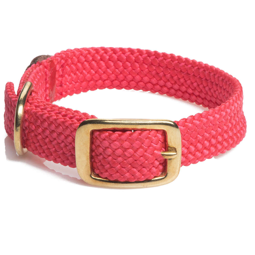 Mendota Doublebraided Junior Collar 12 RED"