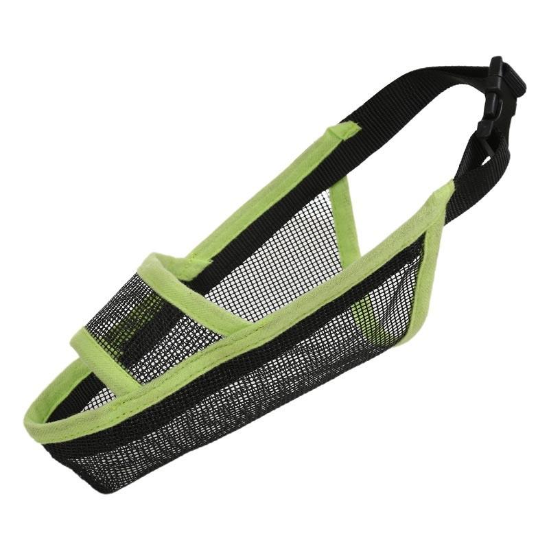 Dog Mouth Cover Anti-Bite Mesh Dog Mouth Cover Medium And Large Dogs Anti-Drop Mask Xs - Orange