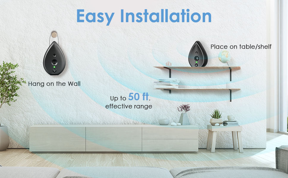 Gold Ultrasonic Anti-Barking Device - Automatic Dog Bark Control & Training Aid | Rechargeable, 3 Modes, 50ft Range