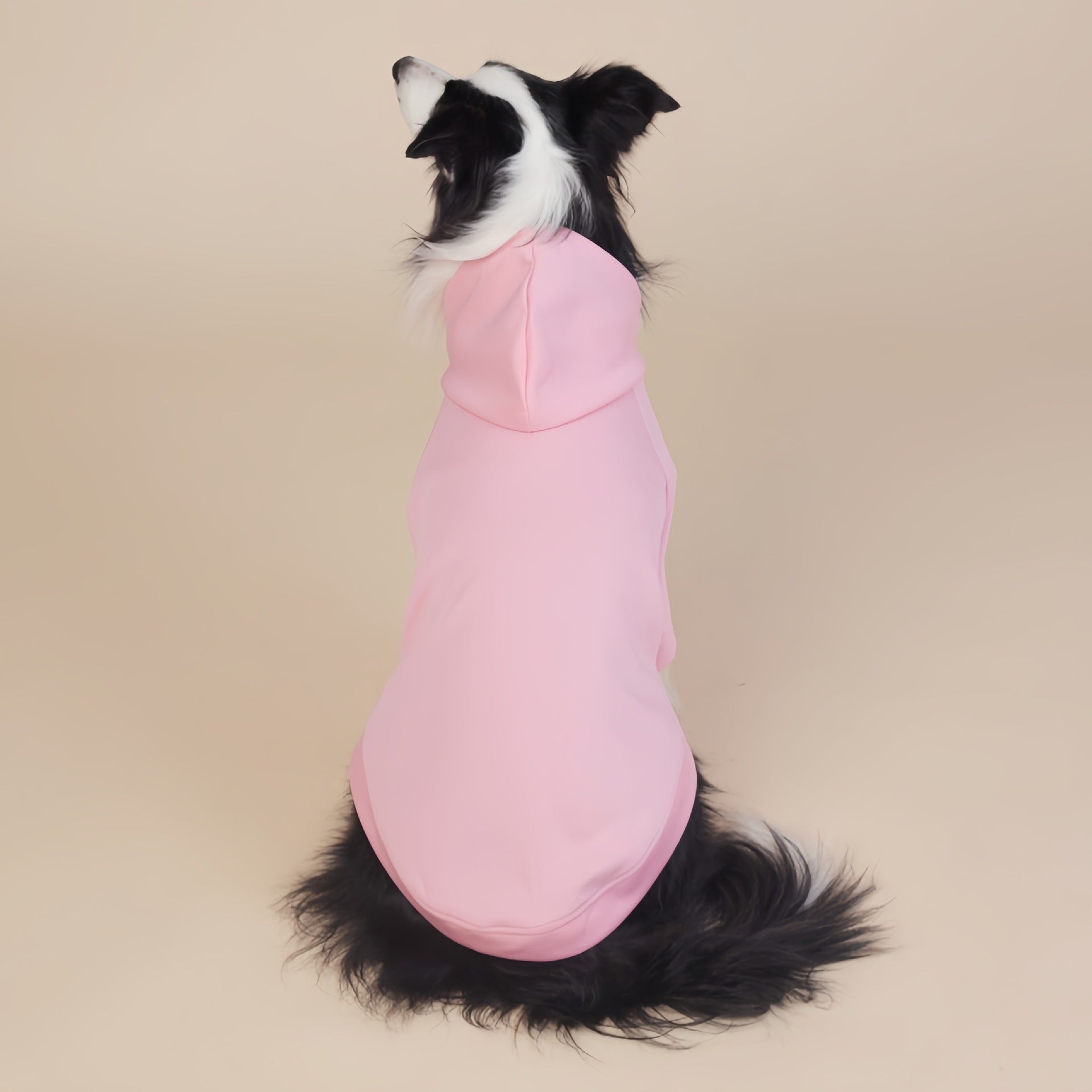 Pink Classic Dog Sweatshirt with Hood & Drawstrings - For Large Dogs (Size : 8XL)