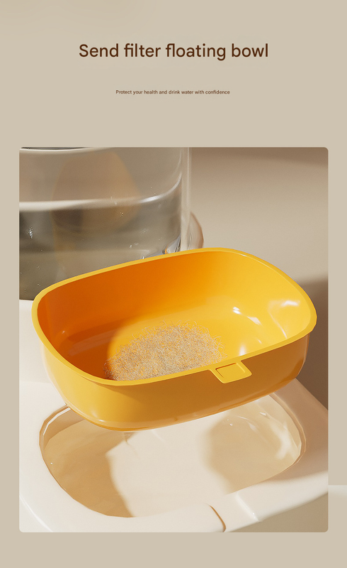 Blue Automatic Pet Feeder and Water Dispenser Set - Large Capacity Gravity Food & Water Combo for Cats & Dogs